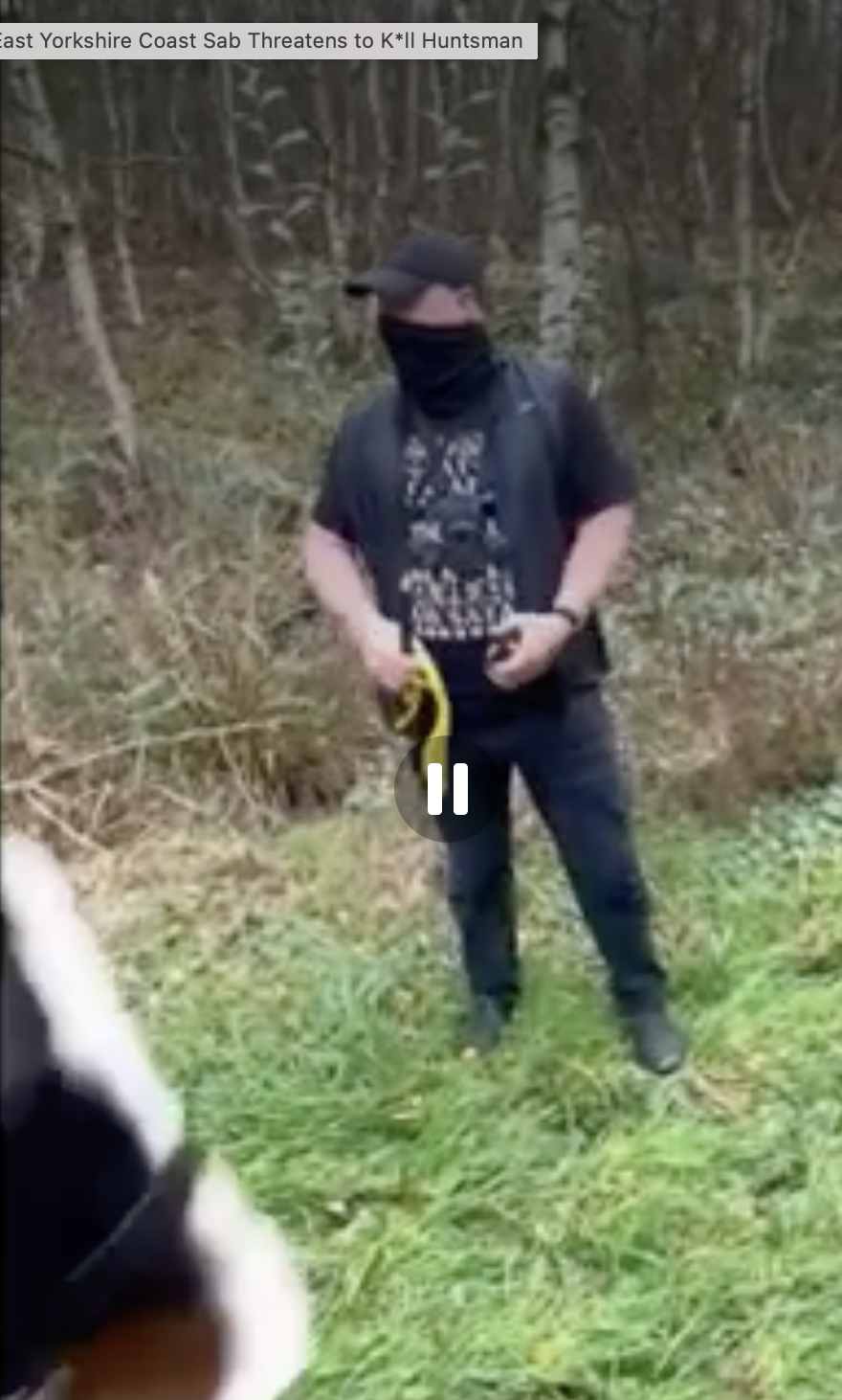 EXCLUSIVE: East Yorkshire Coast hunt sab arrested after allegedly assaulting huntsman